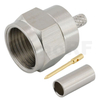 Type-F Male Crimping For RG179 Cable
