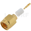 SMA Plug Stainless Steel Connector Solder Straight For RG402,141 Cable 