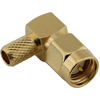 SMA Connectors Plug Crimping Right Angle For RG58 Cable
