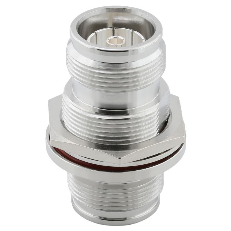4.3-10 Jack To Jack Bulkhead Adapter Brass Body