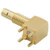 SMB Connector Jack Builhead Right Angel For PCB Through Hole